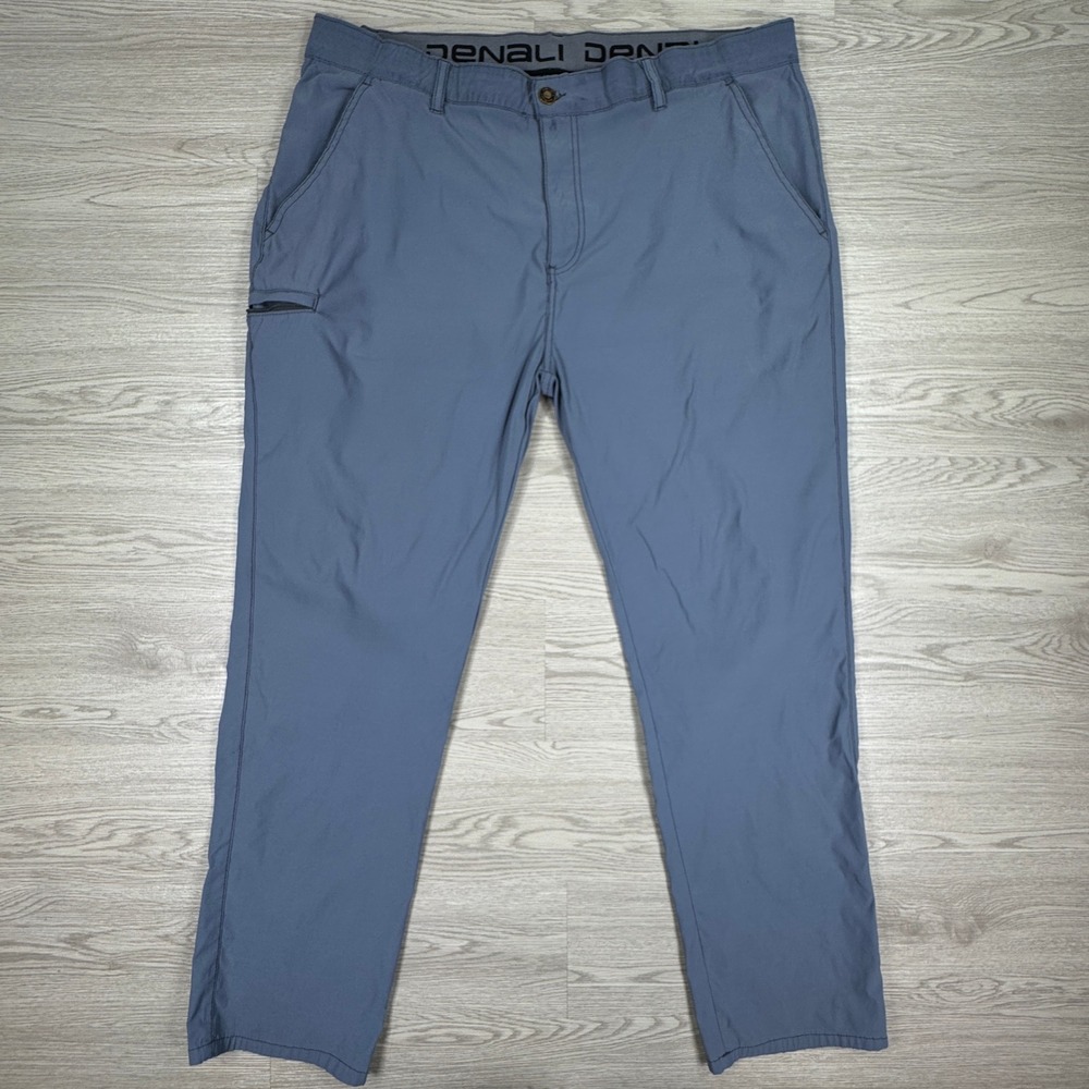 Denali Men's Performance Pants Blue 40x32 Hiking Outdoor Stretch Lightweight